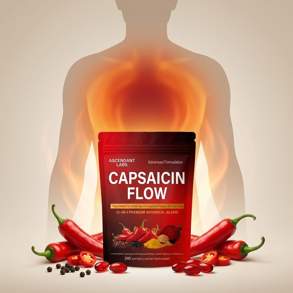 Capsaicin Flow - Cayenne Pepper Softgels