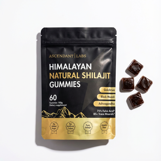 Gold Shilajit Gummies – 7 in 1 Support